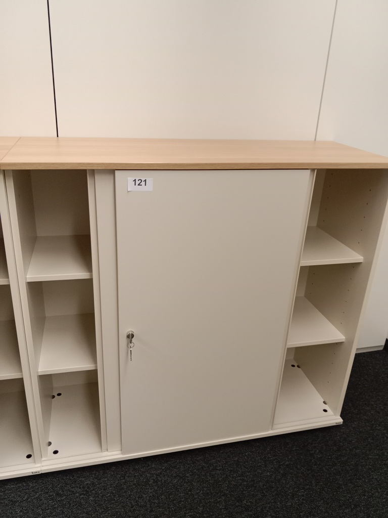 BENE Aktenschrank, 3 Ordnerh&ouml;hen, Ma&szlig;e B 120 x T 44 x H 113 cm?d=2026-09-02 17:22:32