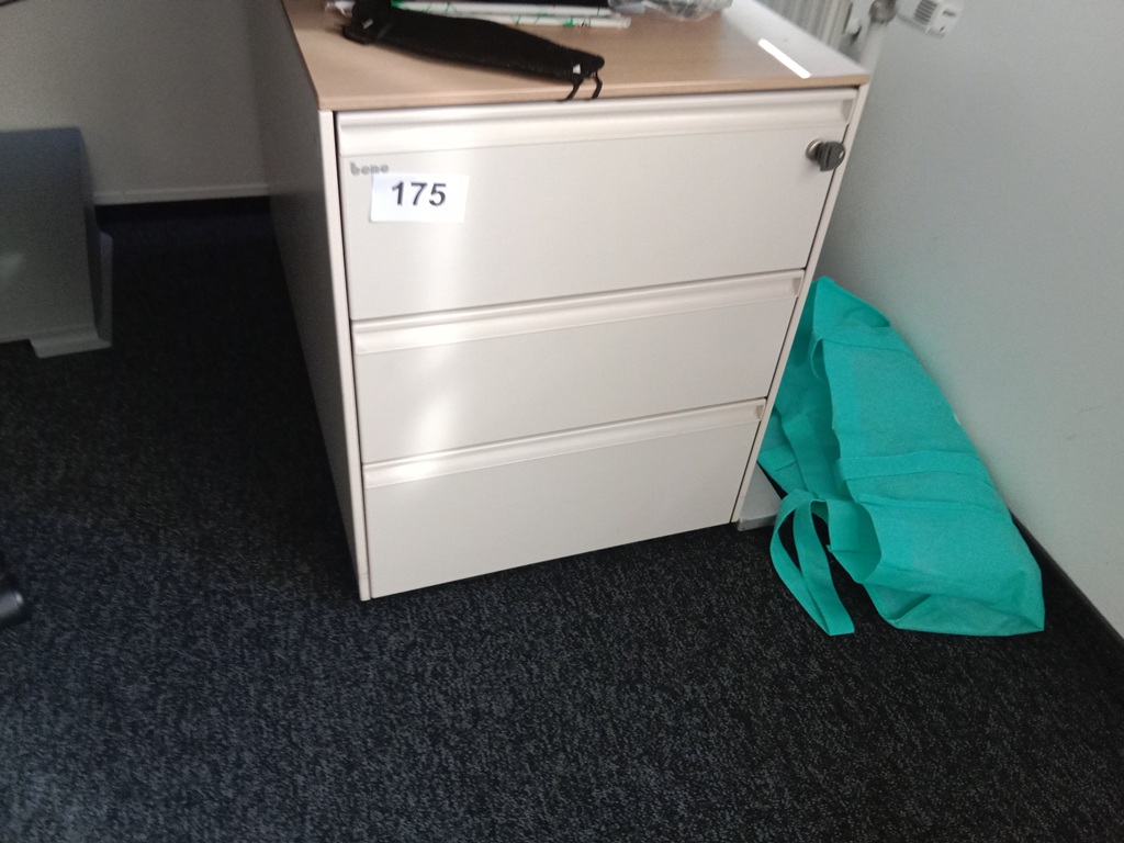 BENE Rollcontainer, Ma&szlig;e: ca T 80 cm x B 43 cm