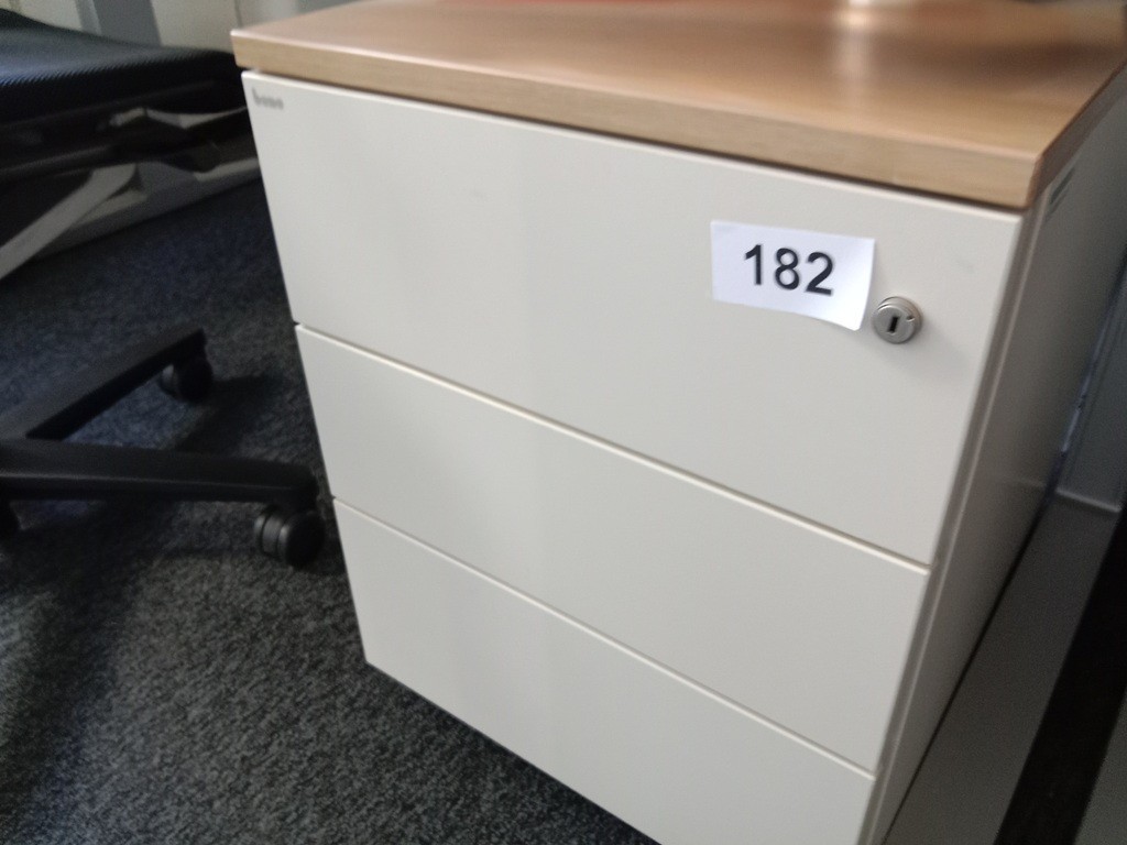 BENE Rollcontainer, Ma&szlig;e: ca T 80 cm x B 43 cm