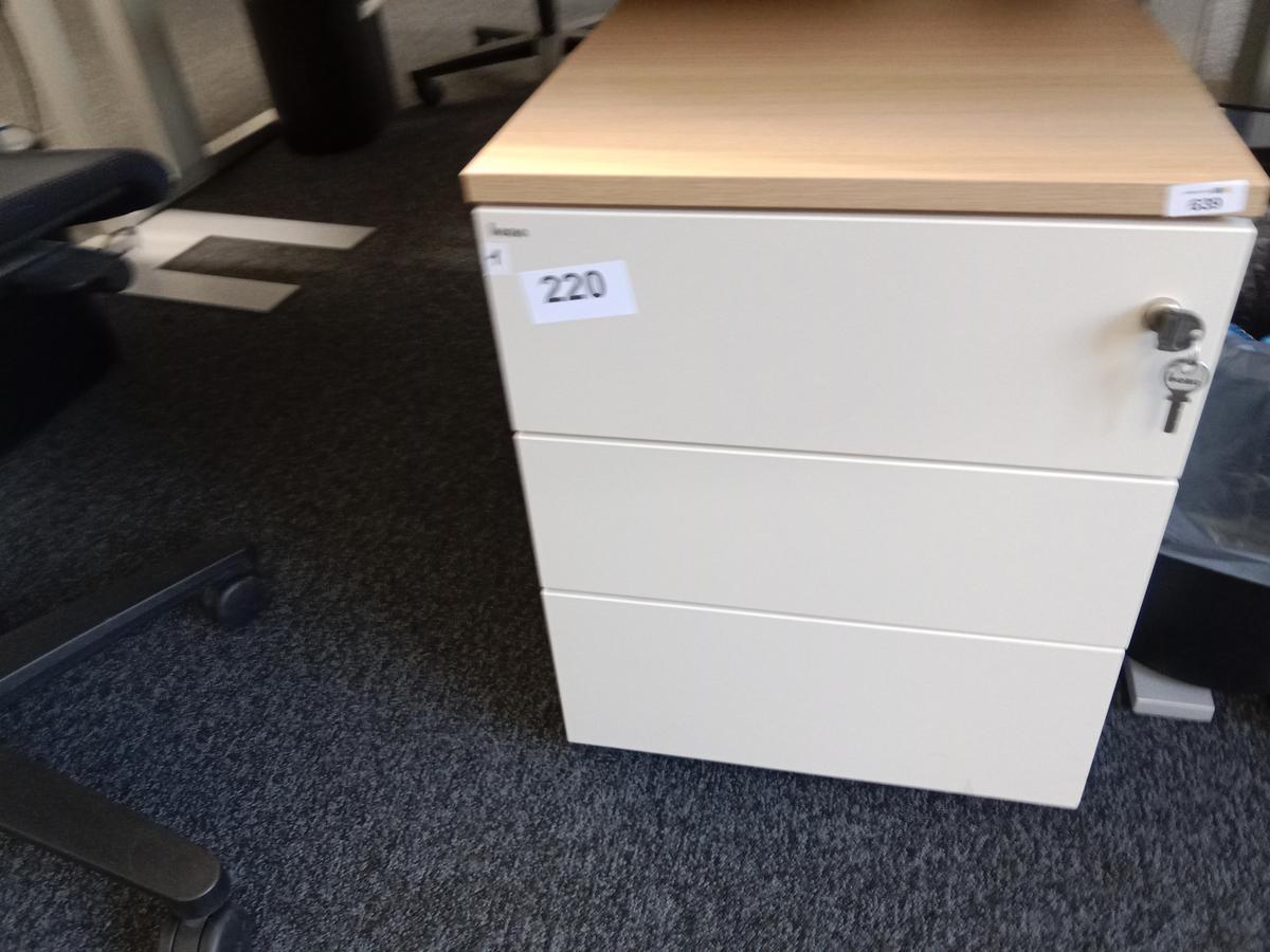 BENE Rollcontainer, Ma&szlig;e: ca T 80 cm x B 43 cm