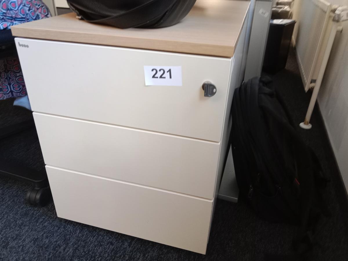 BENE Rollcontainer, Ma&szlig;e: ca T 80 cm x B 43 cm