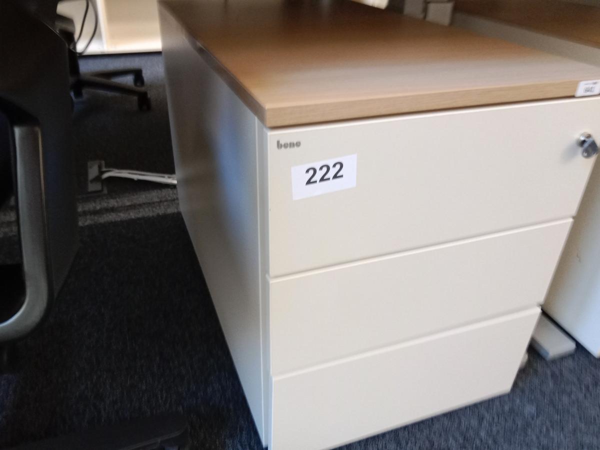 BENE Rollcontainer, Ma&szlig;e: ca T 80 cm x B 43 cm