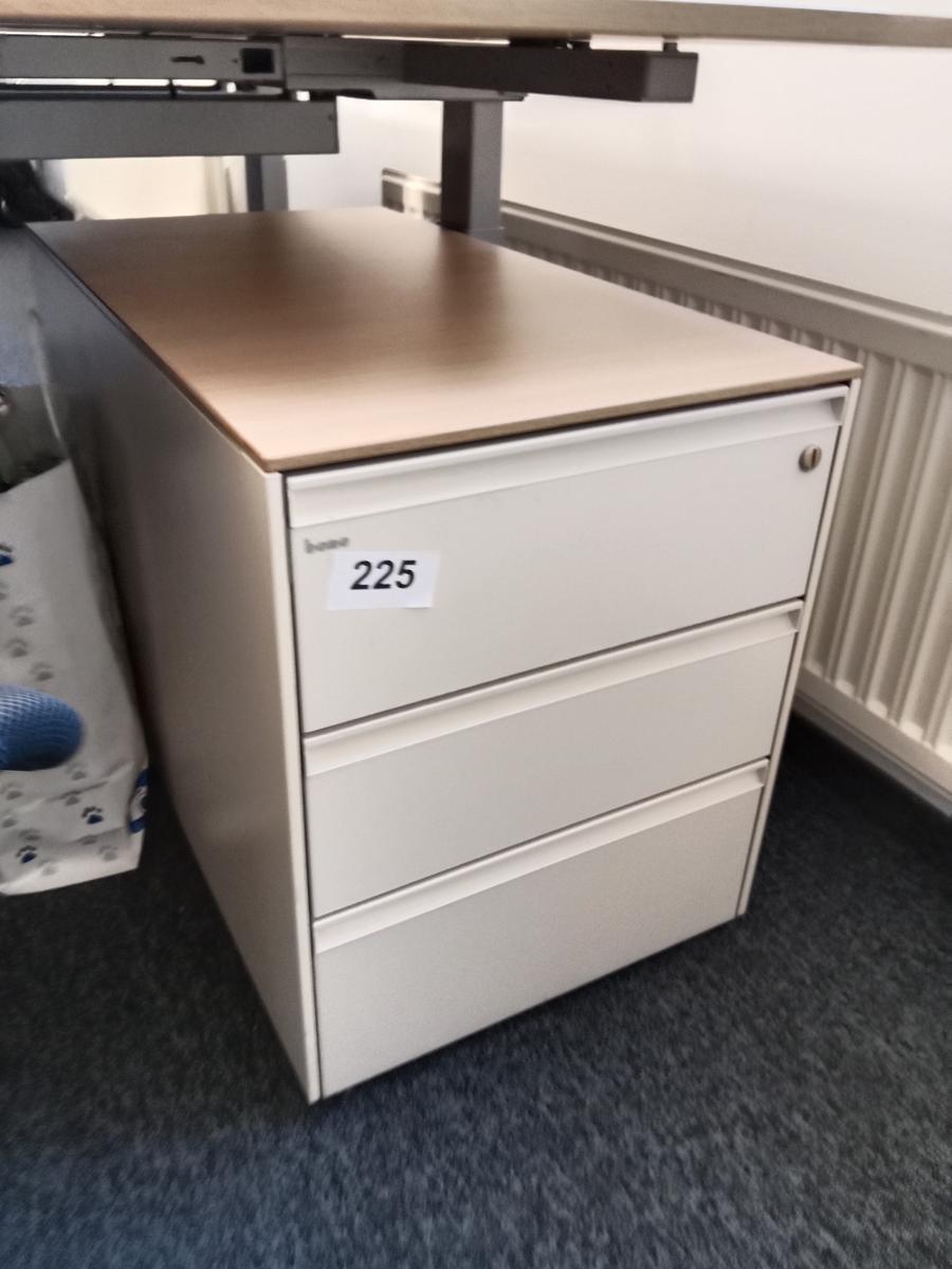 BENE Rollcontainer, Ma&szlig;e: ca T 80 cm x B 43 cm