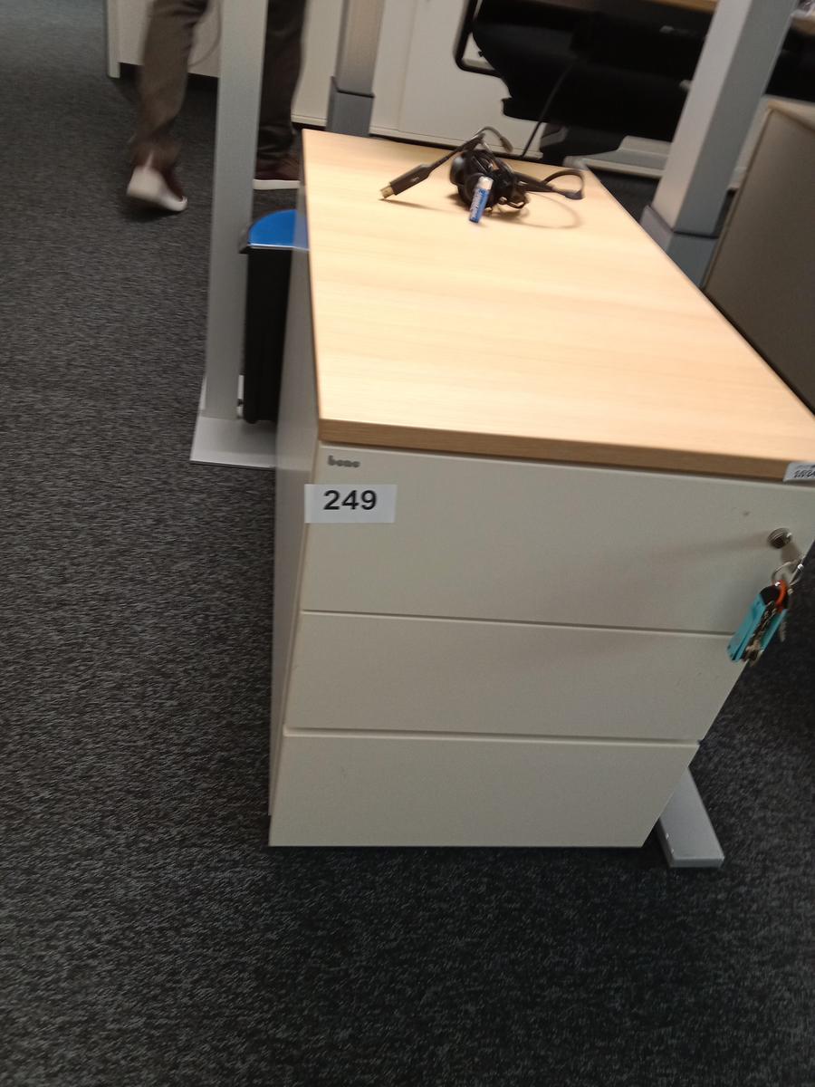 BENE Rollcontainer, Ma&szlig;e: ca T 80 cm x B 43 cm
