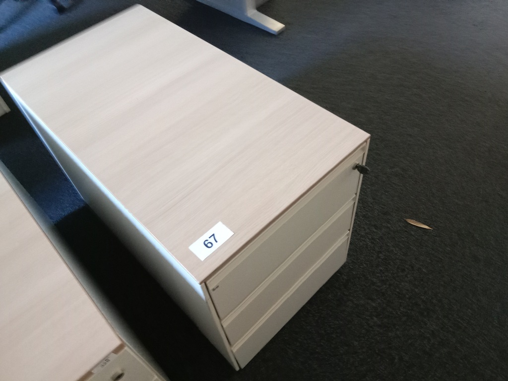 BENE Rollcontainer, Ma&szlig;e: ca T 80 cm x B 43 cm