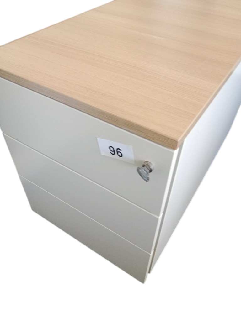 BENE Rollcontainer, Ma&szlig;e: ca T 80 cm x B 43 cm