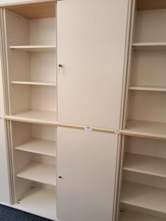 BENE Aktenschrank, 6 Ordnerhöhen, 2teilig, bestehend aus Ober- und Unterschrank, Maße gesamt ca. B 120 x T 44 x H 226 cm BENE Aktenschrank, 6 Ordnerhöhen, 2teilig, bestehend aus Ober- und Unterschrank, Maße gesamt ca. B 120 x T 44 x H 226 cm