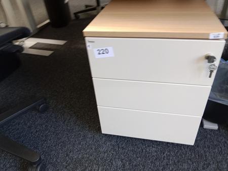 BENE Rollcontainer, Maße: ca T 80 cm x B 43 cm BENE Rollcontainer, Maße: ca T 80 cm x B 43 cm