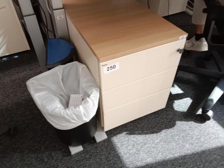 BENE Rollcontainer, Maße: ca T 80 cm x B 43 cm BENE Rollcontainer, Maße: ca T 80 cm x B 43 cm
