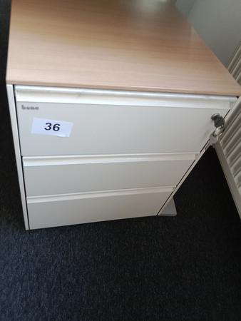 BENE Rollcontainer, Maße: ca T 80 cm x B 43 cm BENE Rollcontainer, Maße: ca T 80 cm x B 43 cm