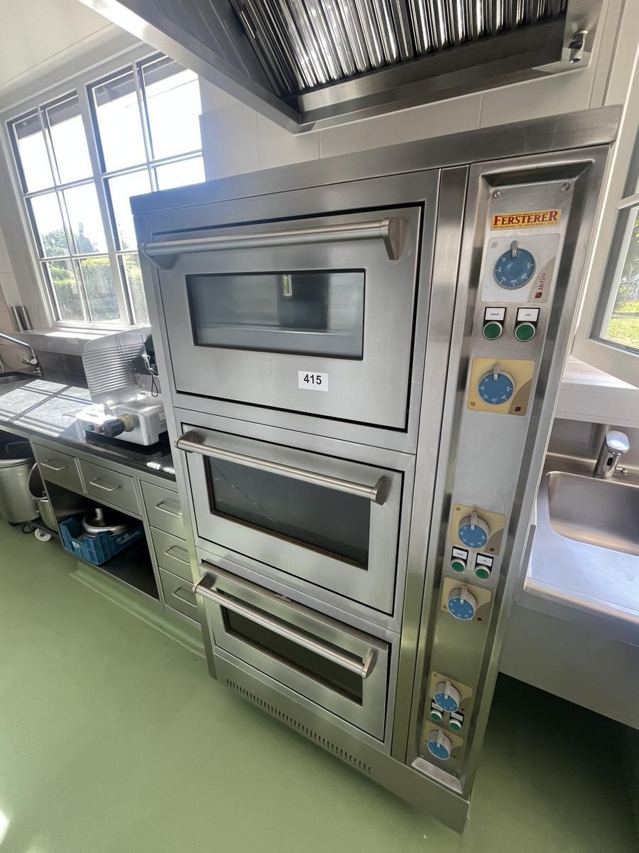 Backschrank Etagenofen ES 3 U-F Umluft , elektrisch ,90/90/171 cm?d=2026-09-07 19:55:43