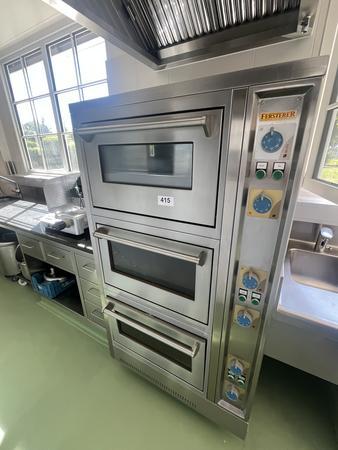 Backschrank Etagenofen ES 3 U-F Umluft , elektrisch ,90/90/171 cm