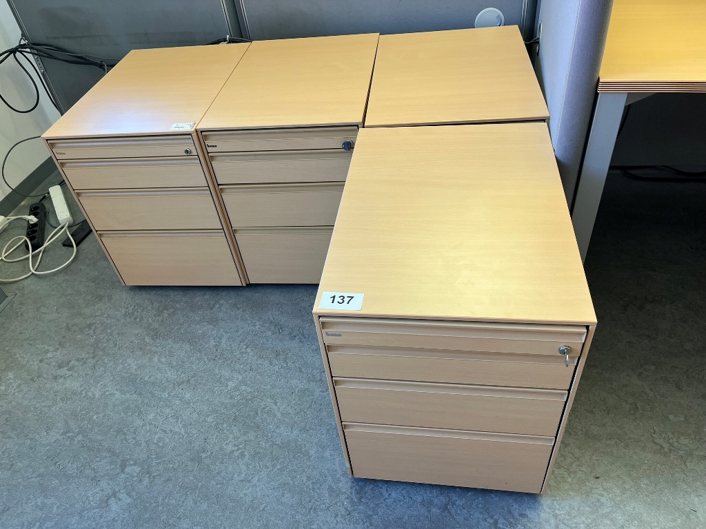 4 Stk. HALI Rollcontainer