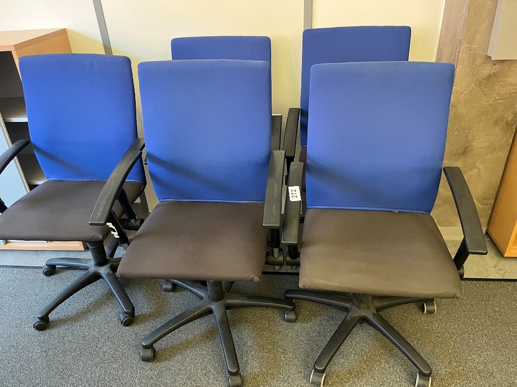 5 Stk. B&uuml;rodrehst&uuml;hle