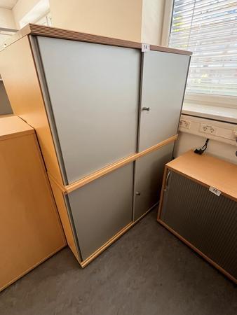 BENE Aktenschrank, 2teilig, bestehend aus Ober- und Unterschrank, 2 Ordnerhöhen, Maße jeweils 120 x 45 x 80 cm BENE Aktenschrank, 2teilig, bestehend aus Ober- und Unterschrank, 2 Ordnerhöhen, Maße jeweils 120 x 45 x 80 cm
