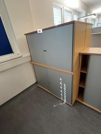 BENE Aktenschrank, 2teilig, bestehend aus Ober- und Unterschrank, 2 Ordnerhöhen, Maße jeweils 120 x 45 x 80 cm BENE Aktenschrank, 2teilig, bestehend aus Ober- und Unterschrank, 2 Ordnerhöhen, Maße jeweils 120 x 45 x 80 cm