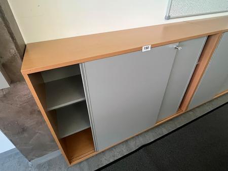 HALI Aktenschrank, 3 Ordnerhöhen, Maße: ca. 120 x 45 x 115 cm HALI Aktenschrank, 3 Ordnerhöhen, Maße: ca. 120 x 45 x 115 cm