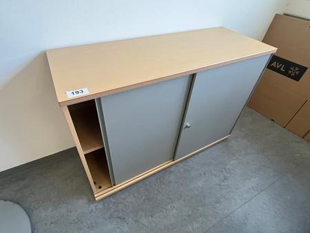 BENE Aktenschrank, 2 Ordnerhöhen, Maße ca. 120 x 45 x 80 cm BENE Aktenschrank, 2 Ordnerhöhen, Maße ca. 120 x 45 x 80 cm