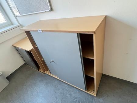BENE Aktenschrank, 3 Ordnerhöhen, Maße: ca. 120 x 45 x 115 cm BENE Aktenschrank, 3 Ordnerhöhen, Maße: ca. 120 x 45 x 115 cm
