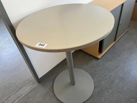 Stehtisch DM 80 cm, H 100 cm Stehtisch DM 80 cm, H 100 cm