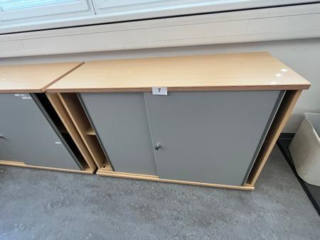BENE Aktenschrank, 2 Ordnerhöhen, Maße ca. 120 x 45 x 80 cm BENE Aktenschrank, 2 Ordnerhöhen, Maße ca. 120 x 45 x 80 cm