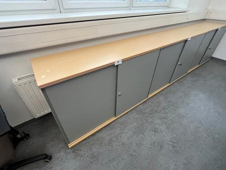 BENE Aktenschrank, 2 Ordnerhöhen, Maße ca. 120 x 45 x 80 cm BENE Aktenschrank, 2 Ordnerhöhen, Maße ca. 120 x 45 x 80 cm