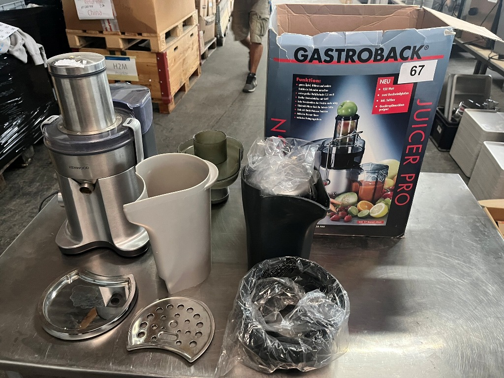 Gastroback Juicer Pro mit Zubeh&ouml;r