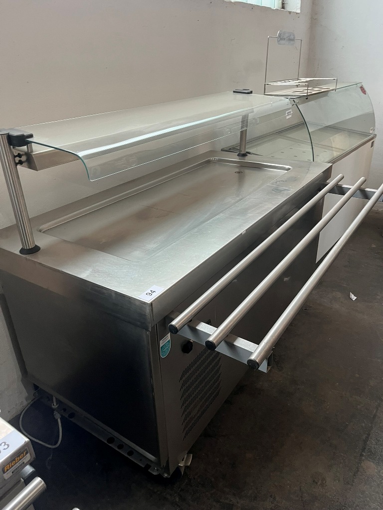 Rieber Buffetmodul steckerfertig mit klappbaren Ablagen ca. 130 x 120 x 90 cm?d=2026-09-12 14:42:13