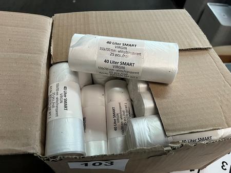 ca. 25 Rollen mit 35 Stk. M�lls�cken