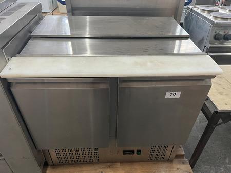 GastroHero Saladette Typ SH 900, Ma�e ca.: 90 x 70 x 82 cm