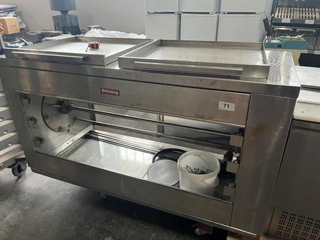 Ditting Griller, Ma�e ca. 175 x 70 x 95 cm