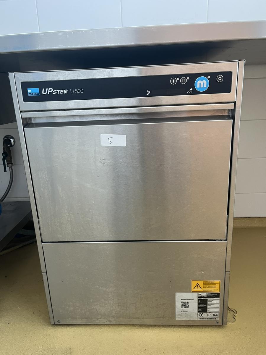 MEIKO UPSTER U 500 Gl&auml;ser-,Geschirrsp&uuml;lmaschine 4.5 kW , 380 V , Bj.2018 , 380 V