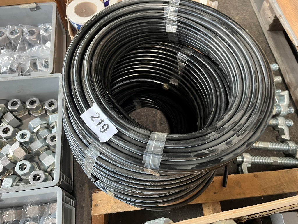 5 Rollen  PUR-Schl&auml;uche 12 x 9 schwarz