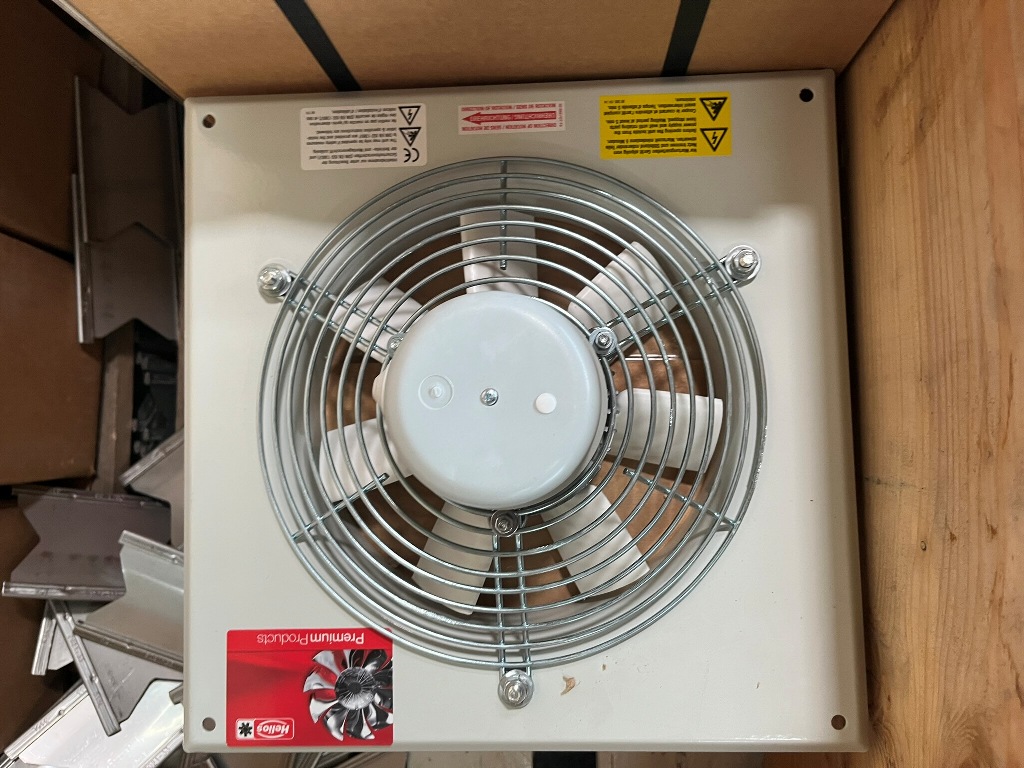 4 Stk. Helios Axial-Hochleistungsventilatoren Typ HQW 200-2