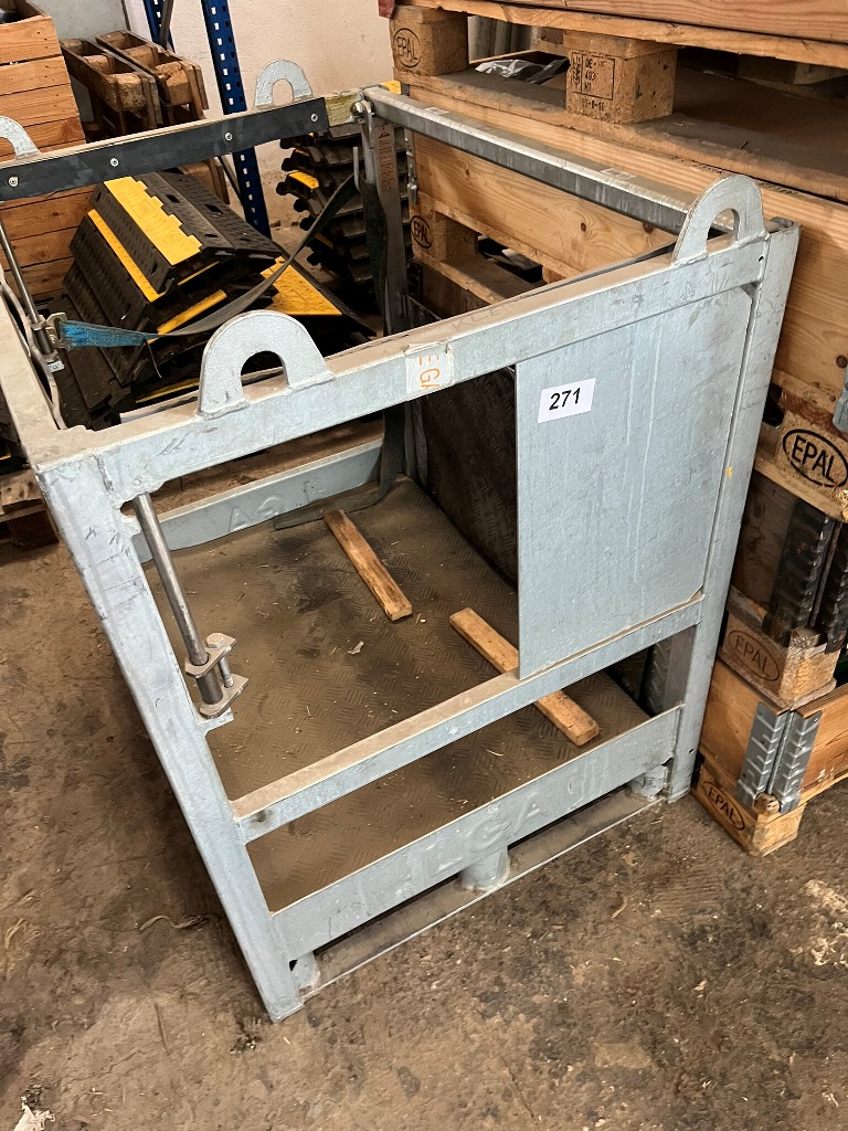 Transportbox f&uuml;r Gasflaschen ca. 80 x 105 x 100 cm