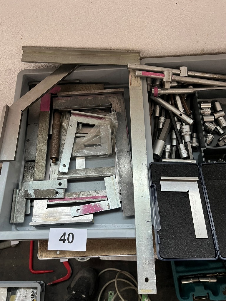 Kassette mit div. Anschlagwinkeln