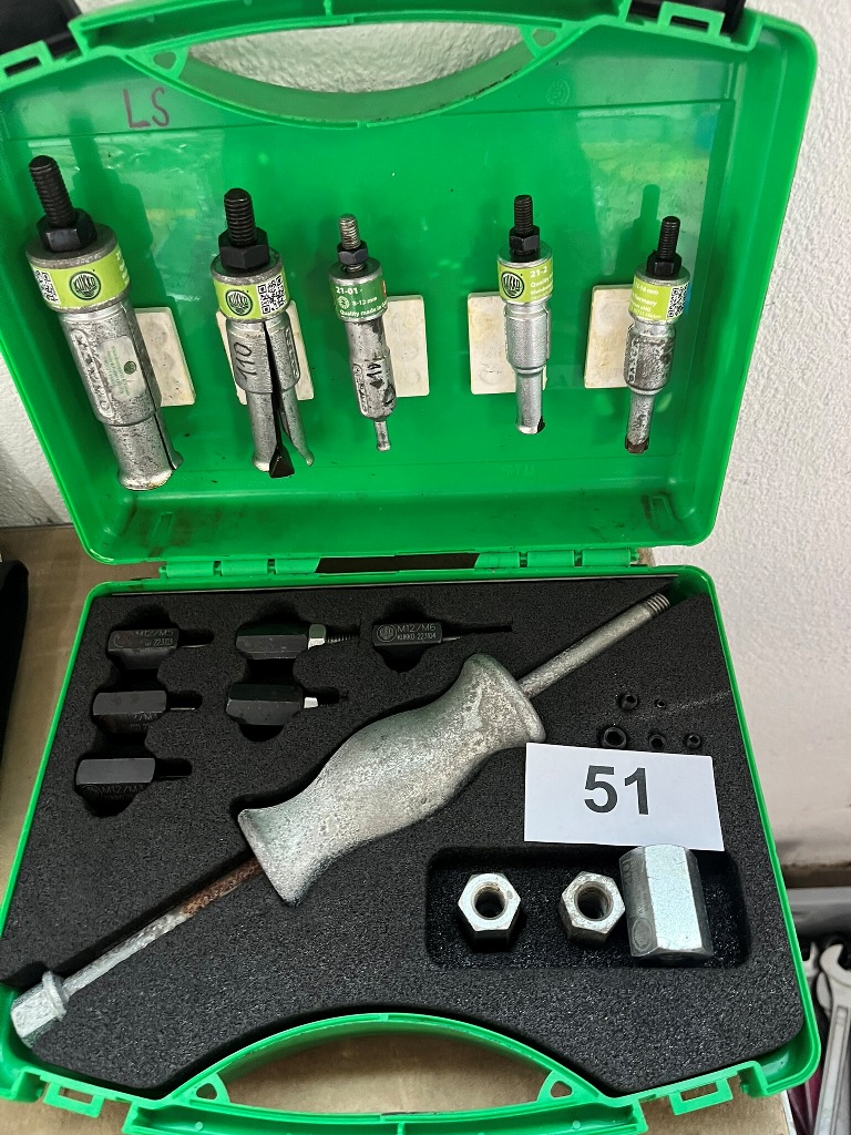 Gleithammersatz im Koffer mit Adapter