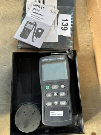 Unitest Typ 93560 Luxmeter