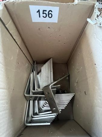 1 Palette mit Edelstahl-Montageb�geln und Befestigungsmaterial