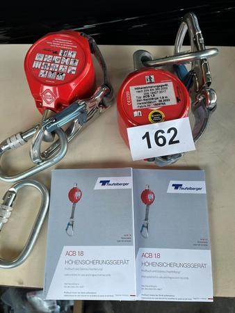 2 Stk. Teufelberger H�hensicherungsger�t Seilbahnl�nge 1,8 m