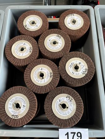 1 Kassette mit kombinierten Vlies- und Lammellenwalzen
