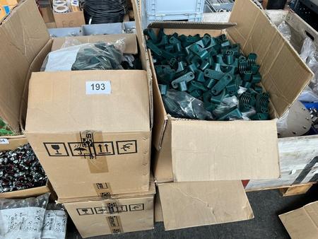 1 Palette mit Stauff-Kunststoffprofilen Typ 535 bb