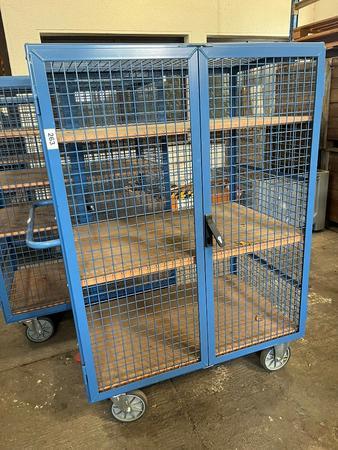 FETRA, 5-etagiger Material u Transportwagen Ma�e ca. L 140 x  B 85 x H 180 cm, Traglast 500 kg