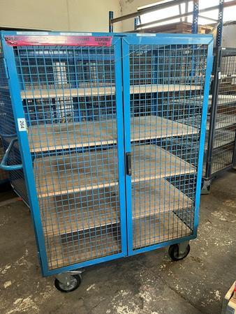 FETRA, 5-etagiger Material u Transportwagen Ma�e ca. L 140 x  B 85 x H 180 cm, Traglast 500 kg