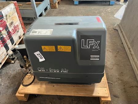 1 Atlas Copco LFX Druckluftkompresser, 10 bar, 1 L/s, 2,53, BJ 2022