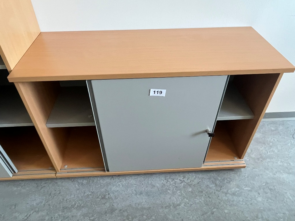 Hali Aktenschrank, 2 Ordnerh&ouml;hen, ca. 120 x 45 x 80 cm