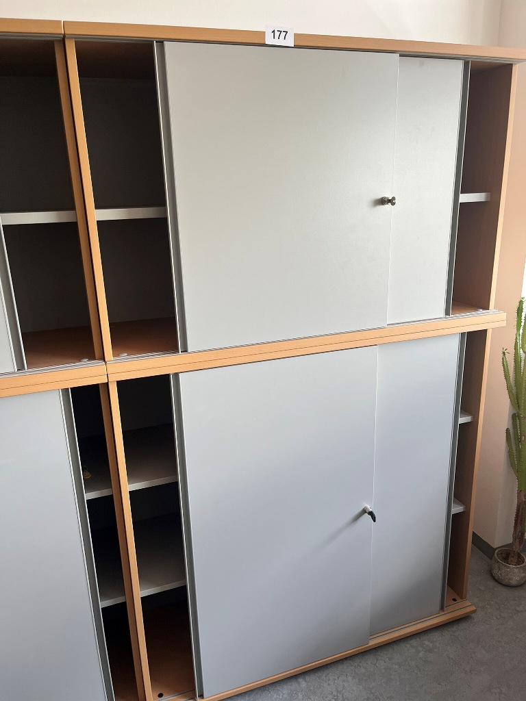 Hali Doppel Aktenschrank Unterteil ca. 1 x 120 x 45 x 110 cm und ca. 1 x 120 x 45 x 80 cm