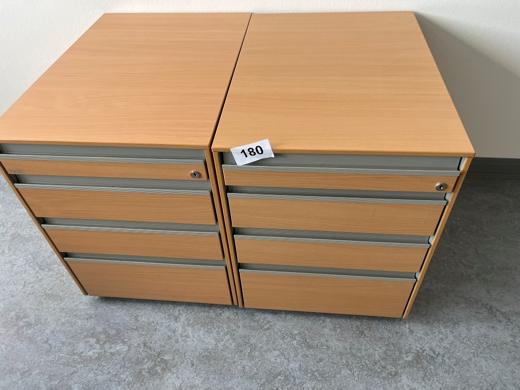2 Stk. Hali Rollcontainer