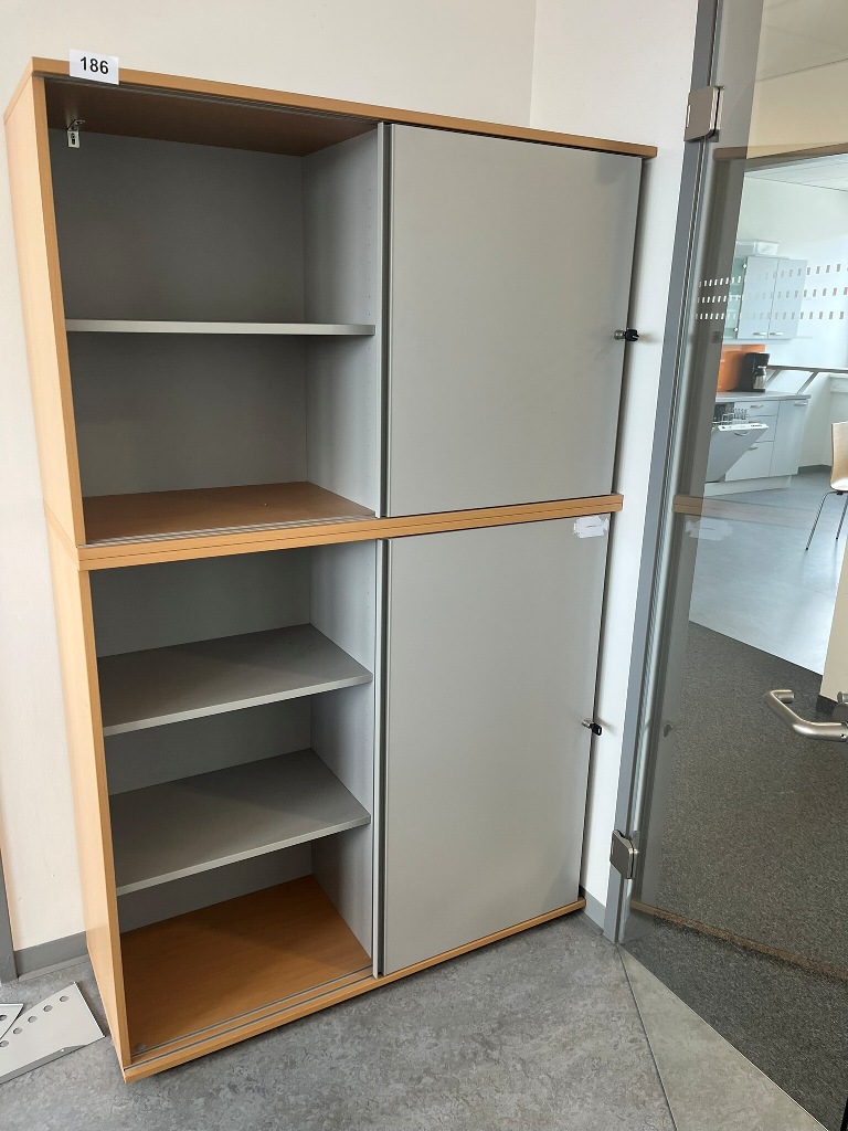 Hali Doppel Aktenschrank Unterteil ca. 1 x 120 x 45 x 110 cm und ca. 1 x 120 x 45 x 80 cm