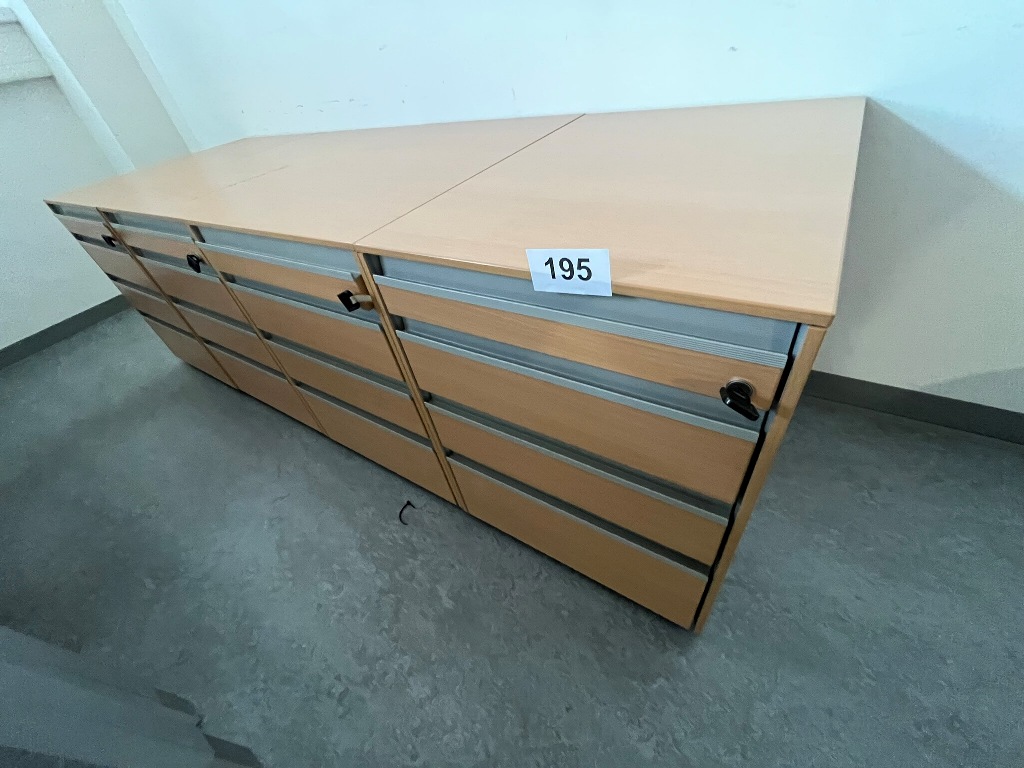 4 Stk.Hali Rollcontainer